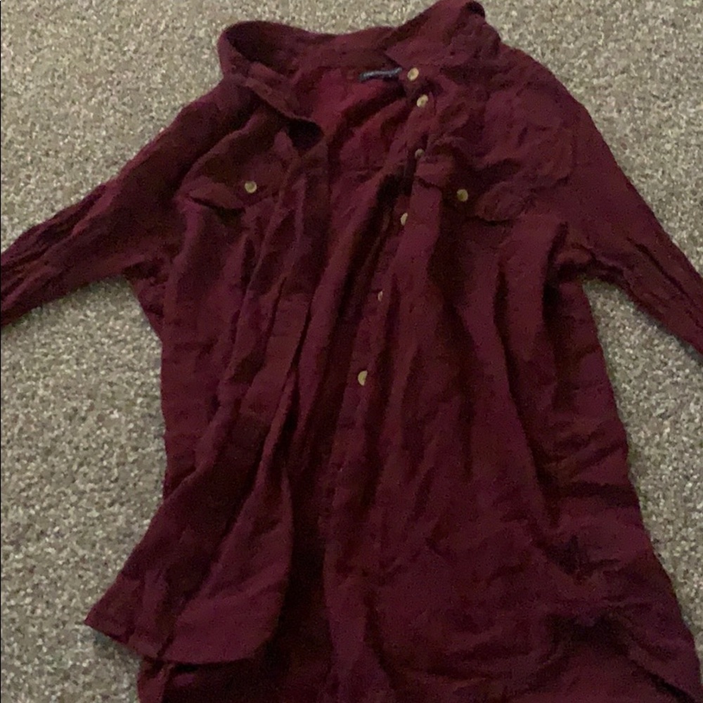 Maroon long sleeve